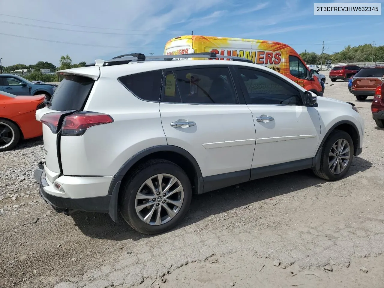 2017 Toyota Rav4 Limited VIN: 2T3DFREV3HW632345 Lot: 69577144