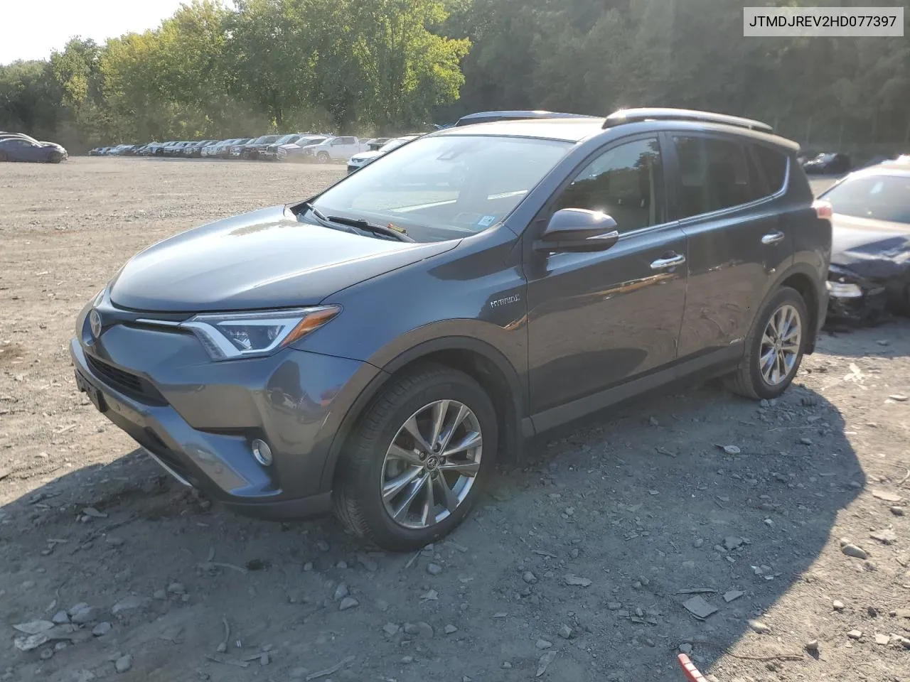 JTMDJREV2HD077397 2017 Toyota Rav4 Hv Limited