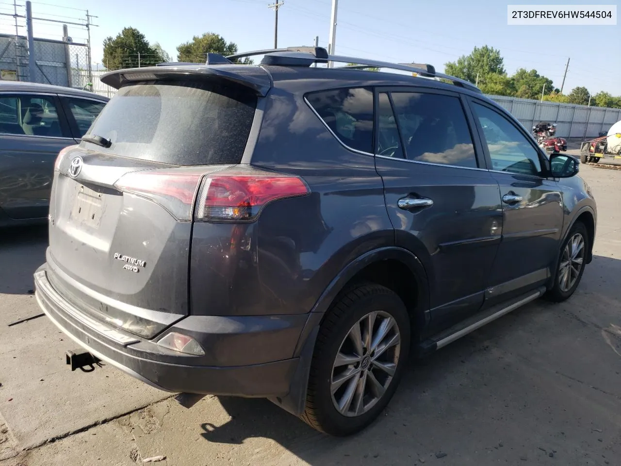 2017 Toyota Rav4 Limited VIN: 2T3DFREV6HW544504 Lot: 69797674