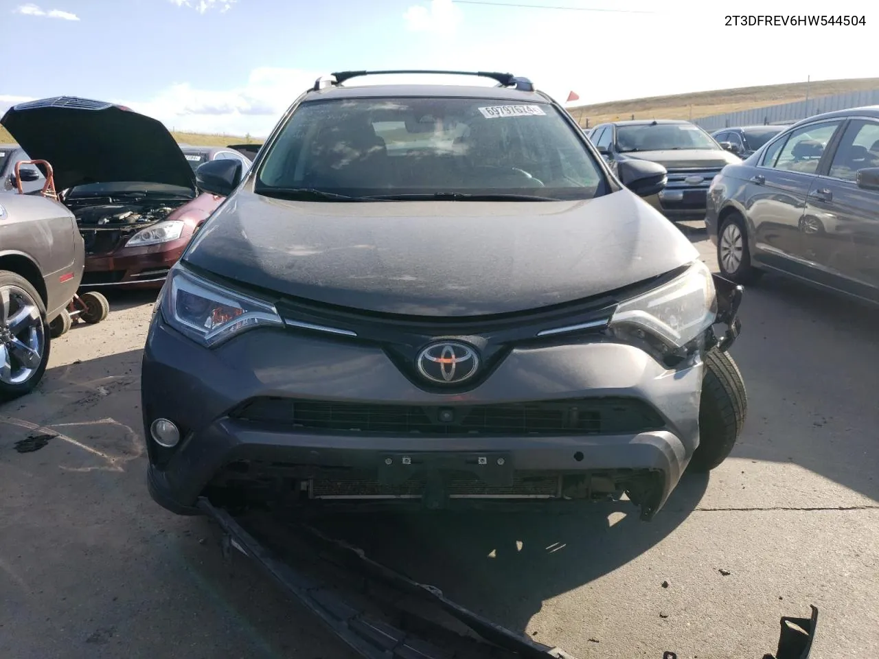 2T3DFREV6HW544504 2017 Toyota Rav4 Limited