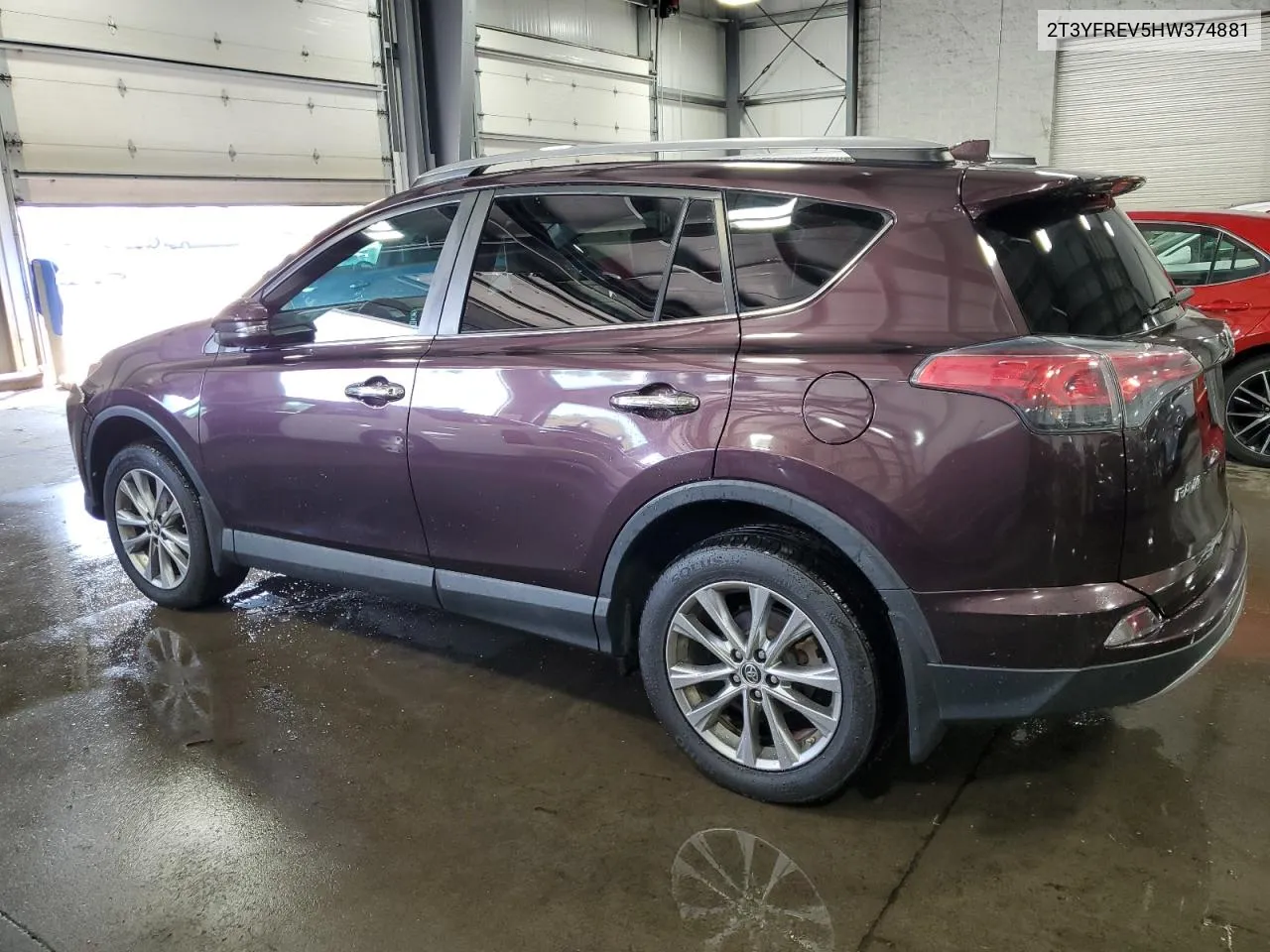 2017 Toyota Rav4 Limited VIN: 2T3YFREV5HW374881 Lot: 69803664