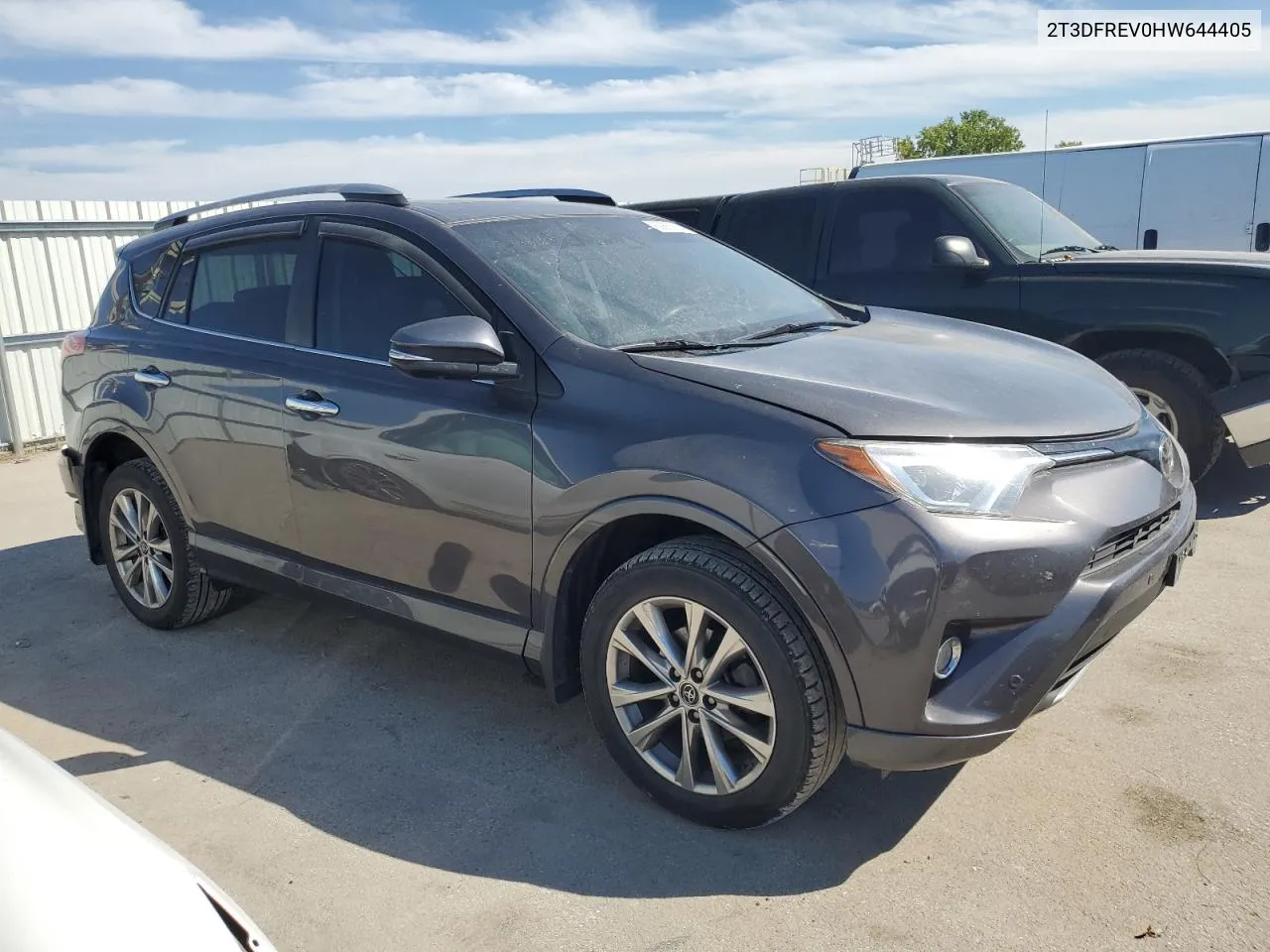 2017 Toyota Rav4 Limited VIN: 2T3DFREV0HW644405 Lot: 69860664