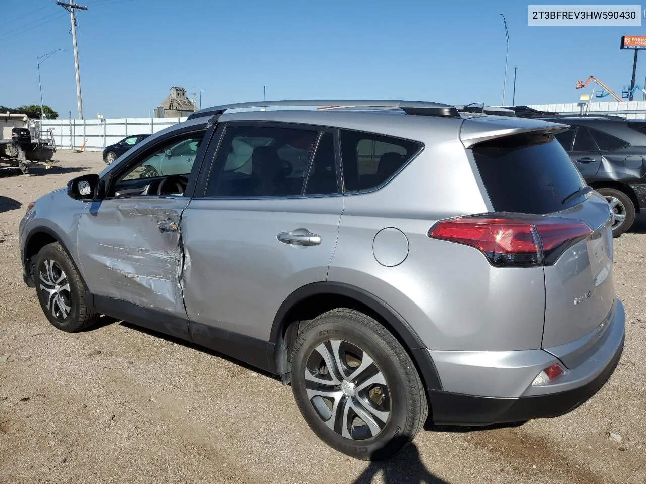 2017 Toyota Rav4 Le VIN: 2T3BFREV3HW590430 Lot: 69982034