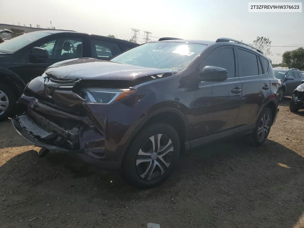 2017 Toyota Rav4 Le VIN: 2T3ZFREV9HW376623 Lot: 70079004