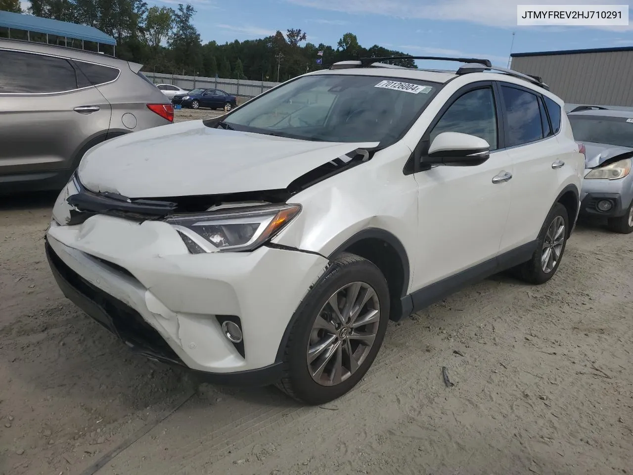 JTMYFREV2HJ710291 2017 Toyota Rav4 Limited