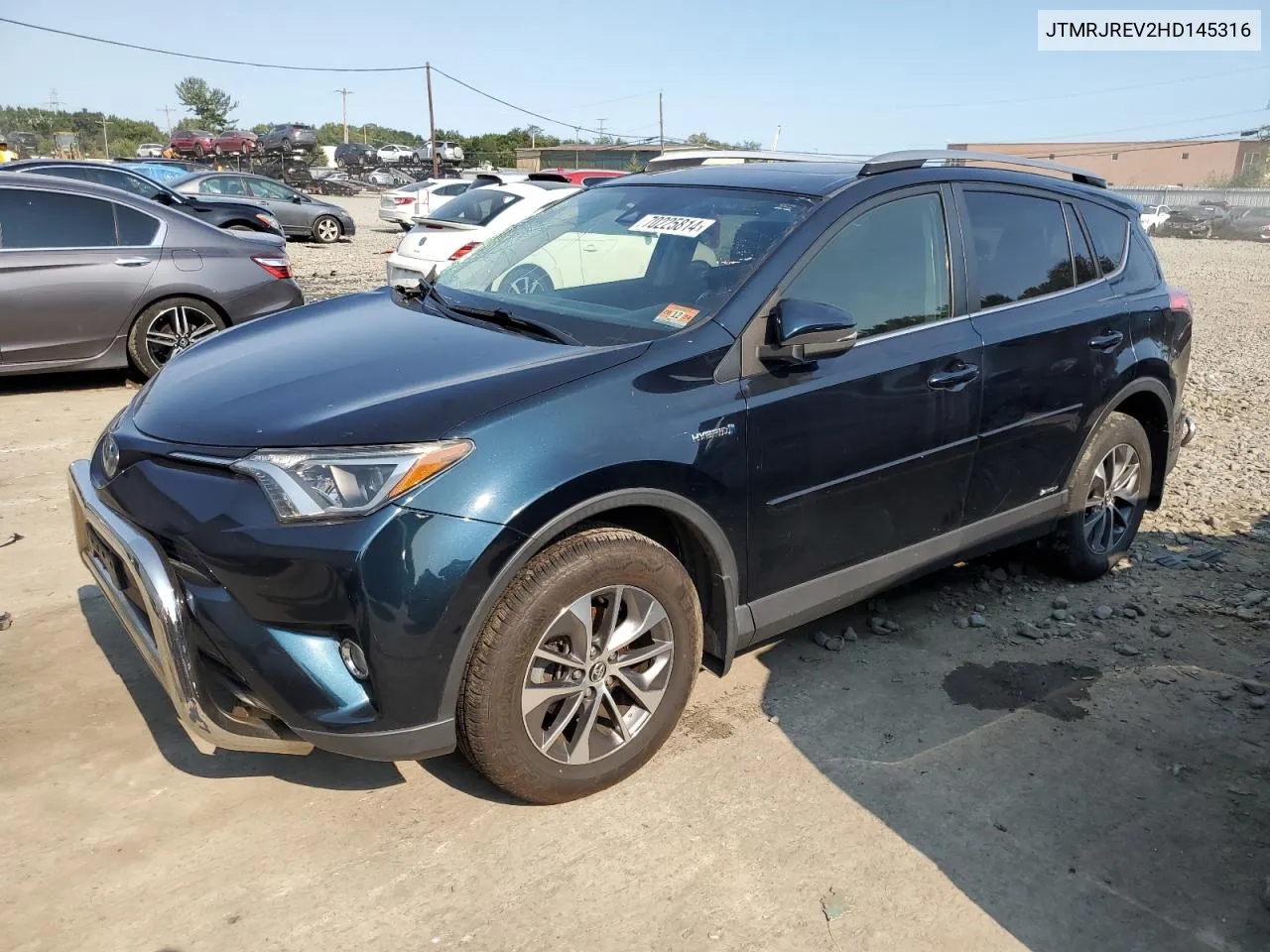 JTMRJREV2HD145316 2017 Toyota Rav4 Hv Le