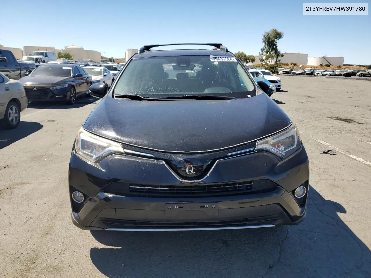 2017 Toyota Rav4 Limited VIN: 2T3YFREV7HW391780 Lot: 70433624