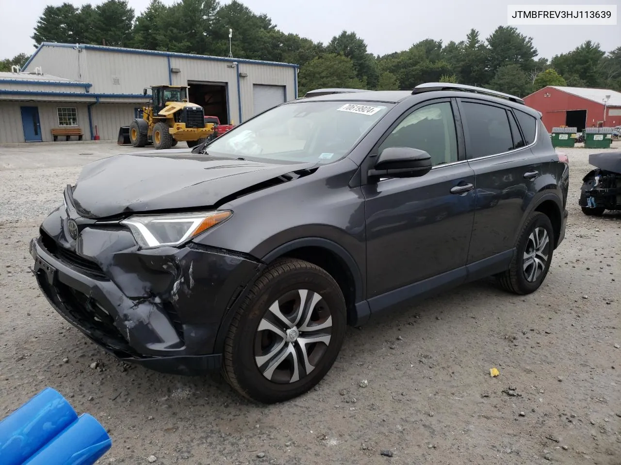 2017 Toyota Rav4 Le VIN: JTMBFREV3HJ113639 Lot: 70619924