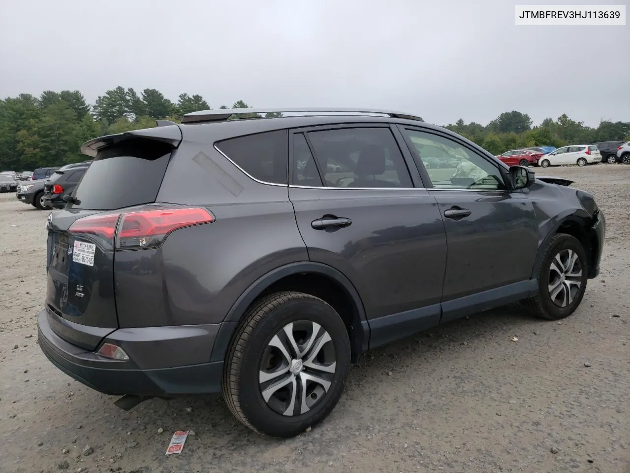 2017 Toyota Rav4 Le VIN: JTMBFREV3HJ113639 Lot: 70619924