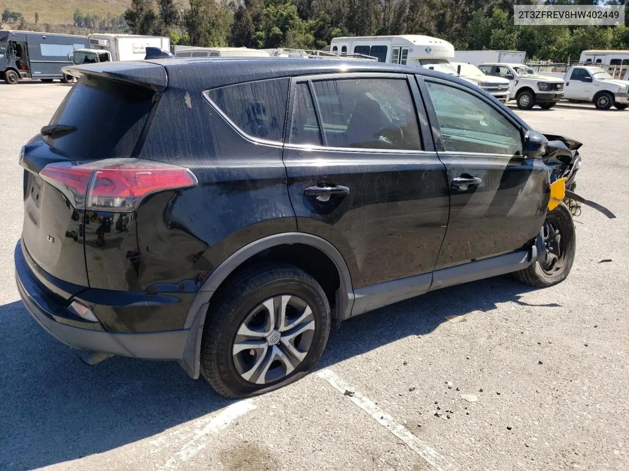 2017 Toyota Rav4 Le VIN: 2T3ZFREV8HW402449 Lot: 71039404