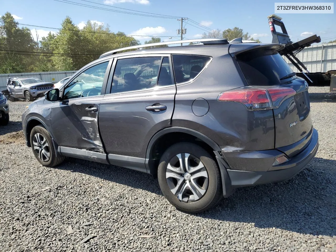 2017 Toyota Rav4 Le VIN: 2T3ZFREV3HW368310 Lot: 71063744