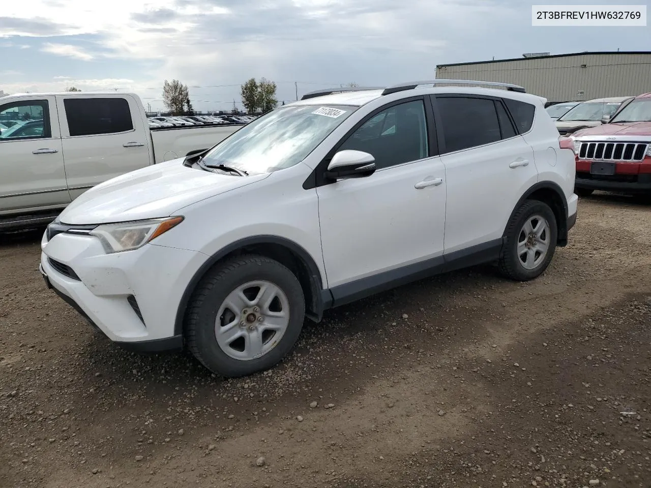 2017 Toyota Rav4 Le VIN: 2T3BFREV1HW632769 Lot: 71173034