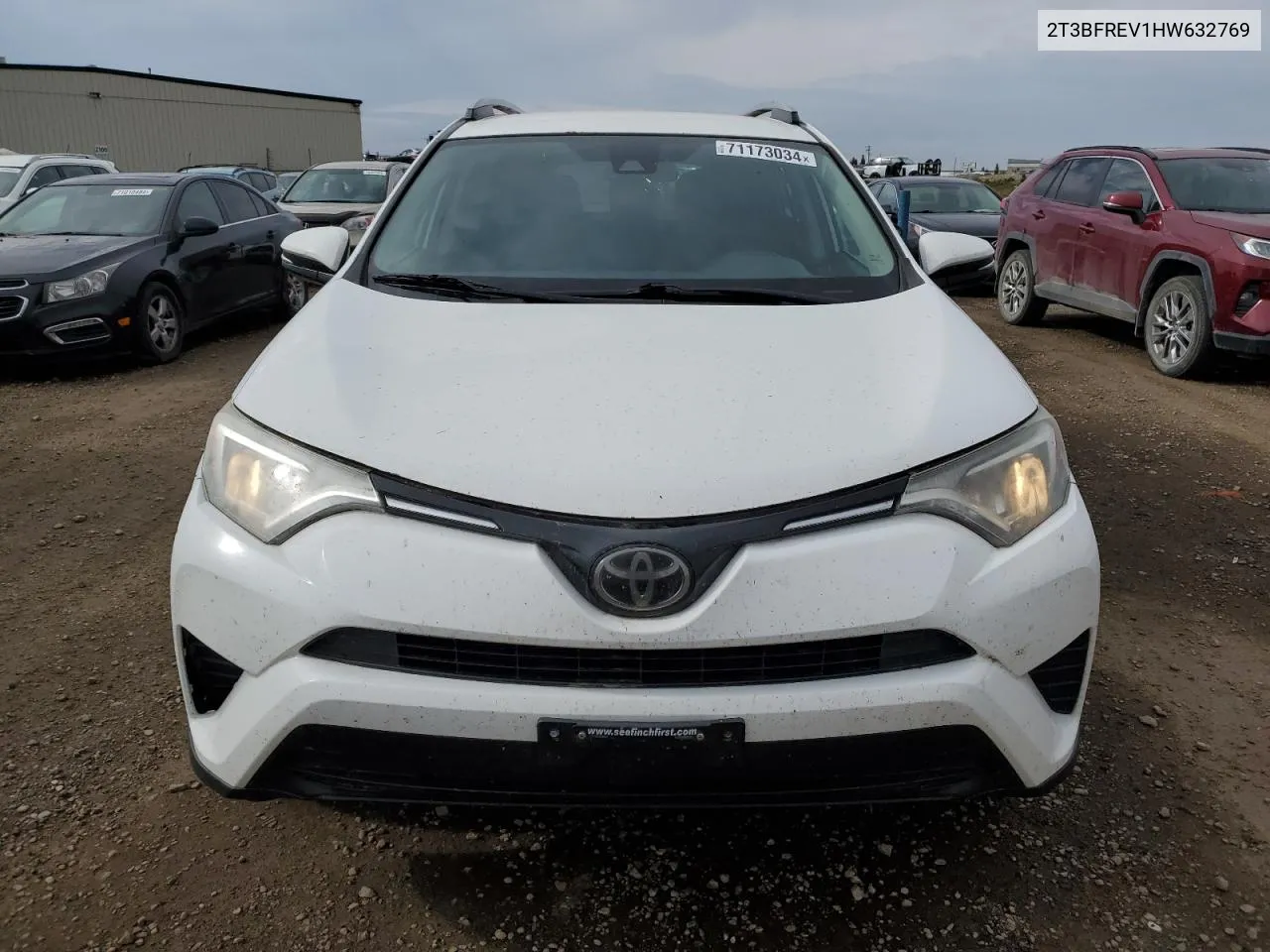 2017 Toyota Rav4 Le VIN: 2T3BFREV1HW632769 Lot: 71173034