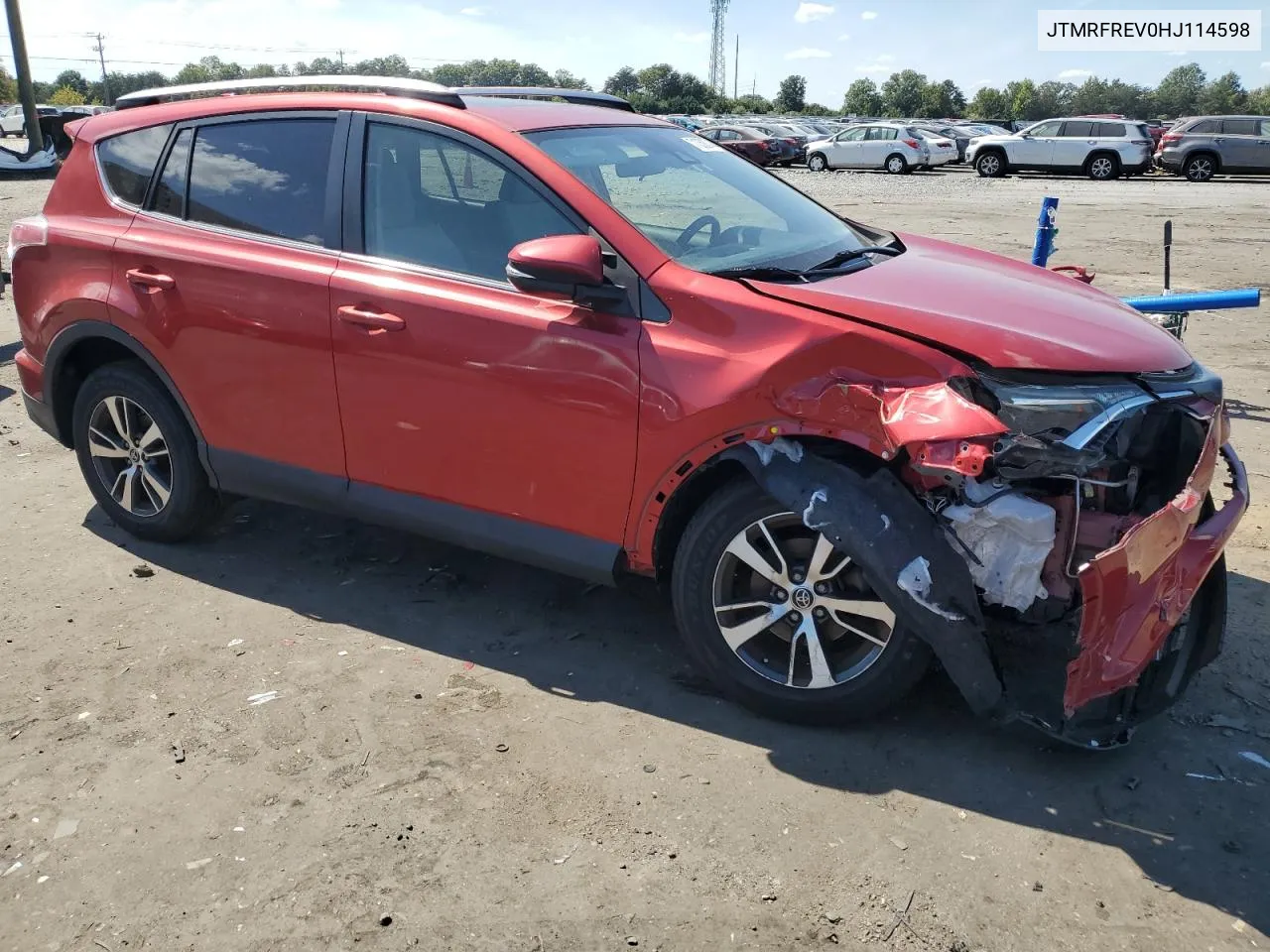 2017 Toyota Rav4 Xle VIN: JTMRFREV0HJ114598 Lot: 71250074