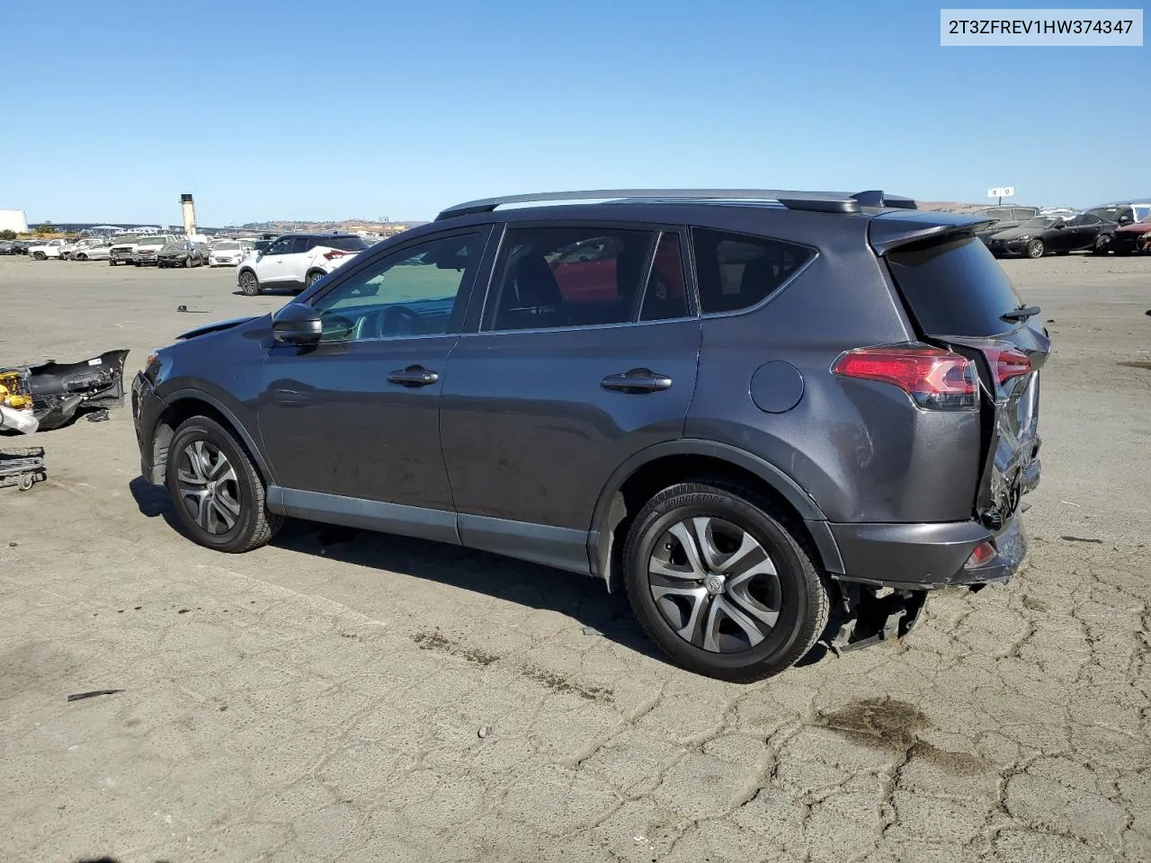 2T3ZFREV1HW374347 2017 Toyota Rav4 Le