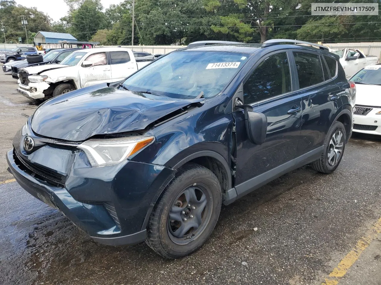 2017 Toyota Rav4 Le VIN: JTMZFREV1HJ117509 Lot: 71413374