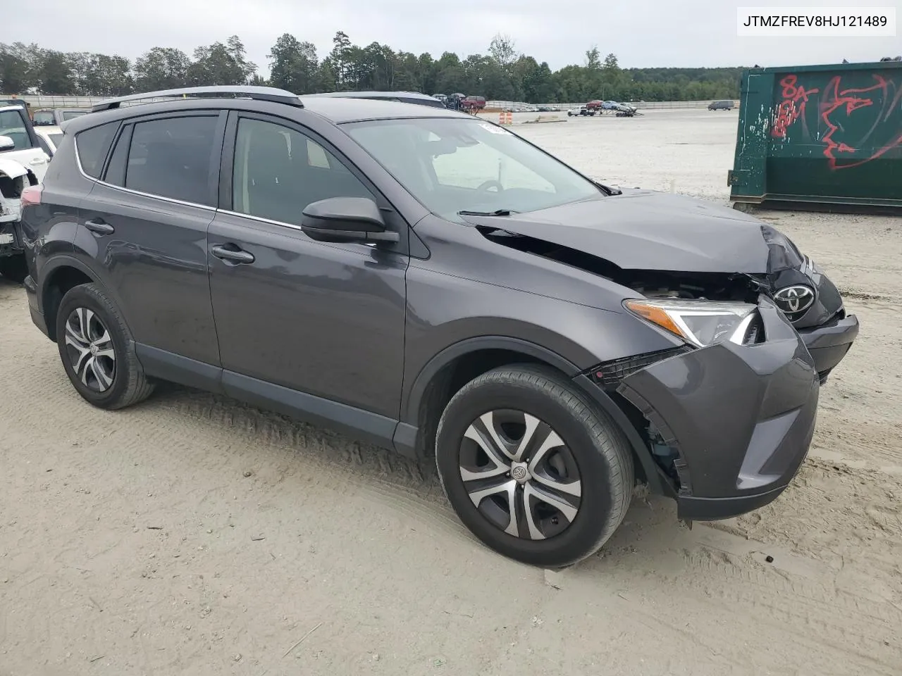 2017 Toyota Rav4 Le VIN: JTMZFREV8HJ121489 Lot: 71537094