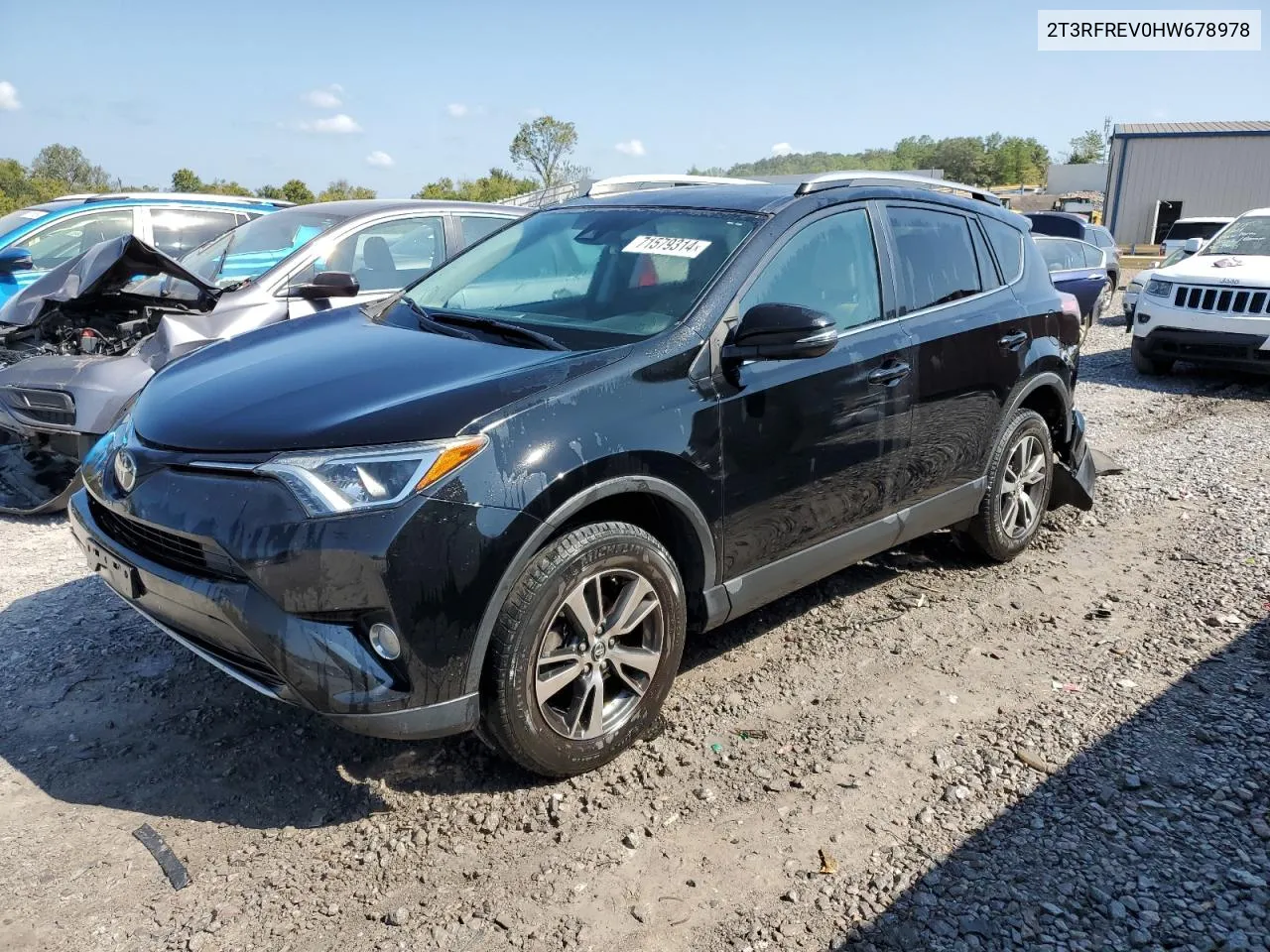 2017 Toyota Rav4 Xle VIN: 2T3RFREV0HW678978 Lot: 71579314