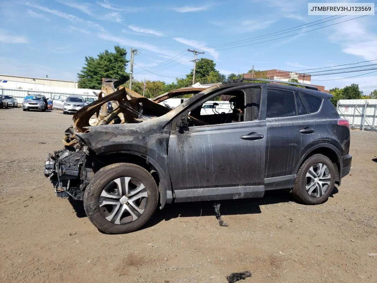 2017 Toyota Rav4 Le VIN: JTMBFREV3HJ123569 Lot: 71929304