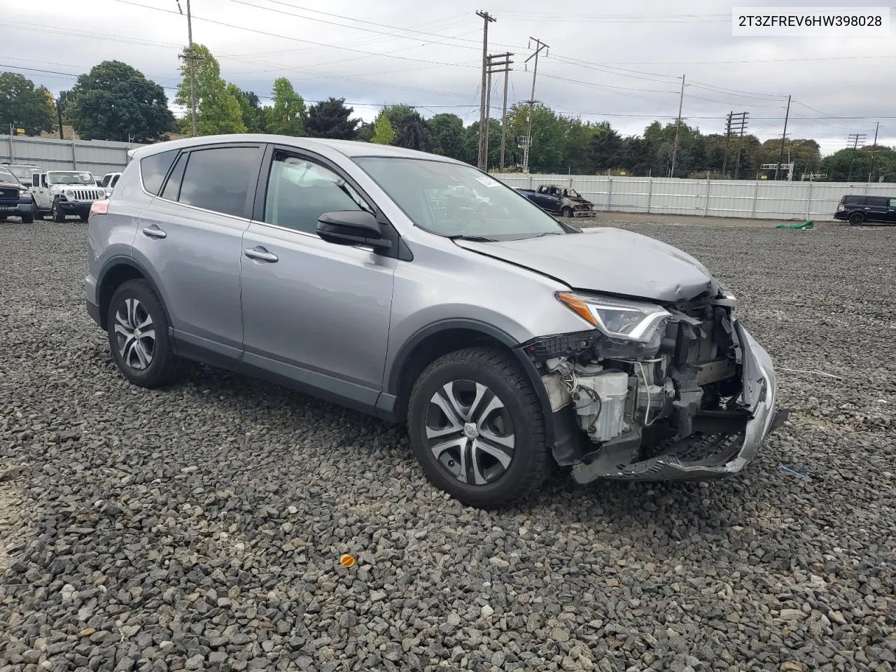 2017 Toyota Rav4 Le VIN: 2T3ZFREV6HW398028 Lot: 72241874