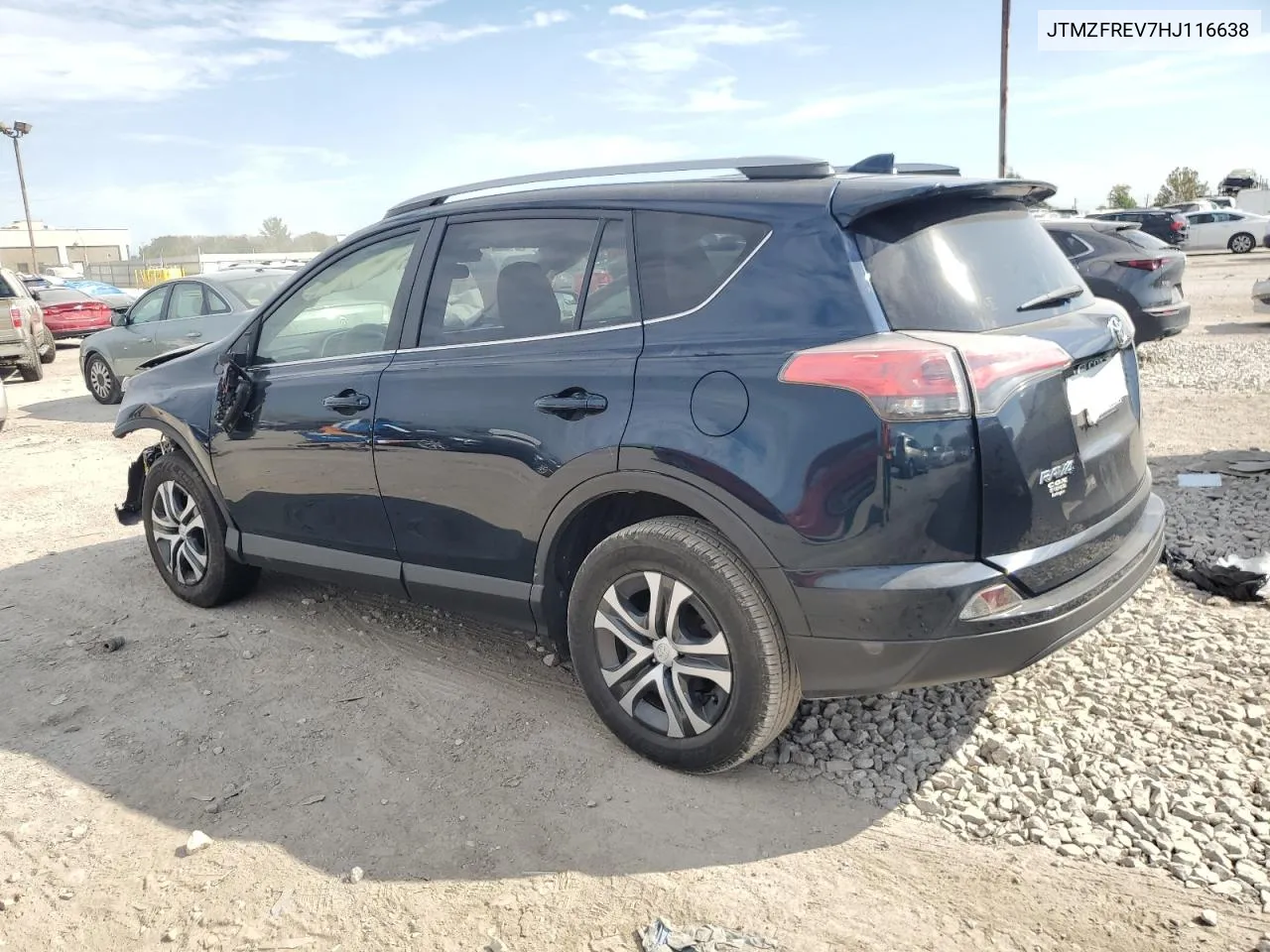 2017 Toyota Rav4 Le VIN: JTMZFREV7HJ116638 Lot: 72243704