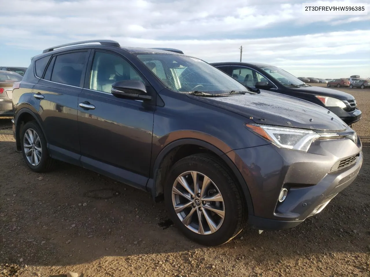 2017 Toyota Rav4 Limited VIN: 2T3DFREV9HW596385 Lot: 72246044