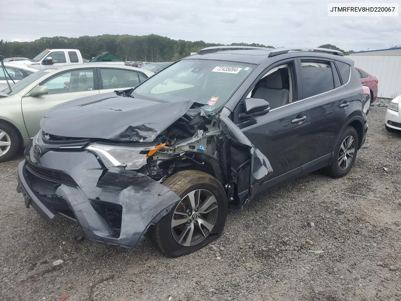 2017 Toyota Rav4 Xle VIN: JTMRFREV8HD220067 Lot: 72435094