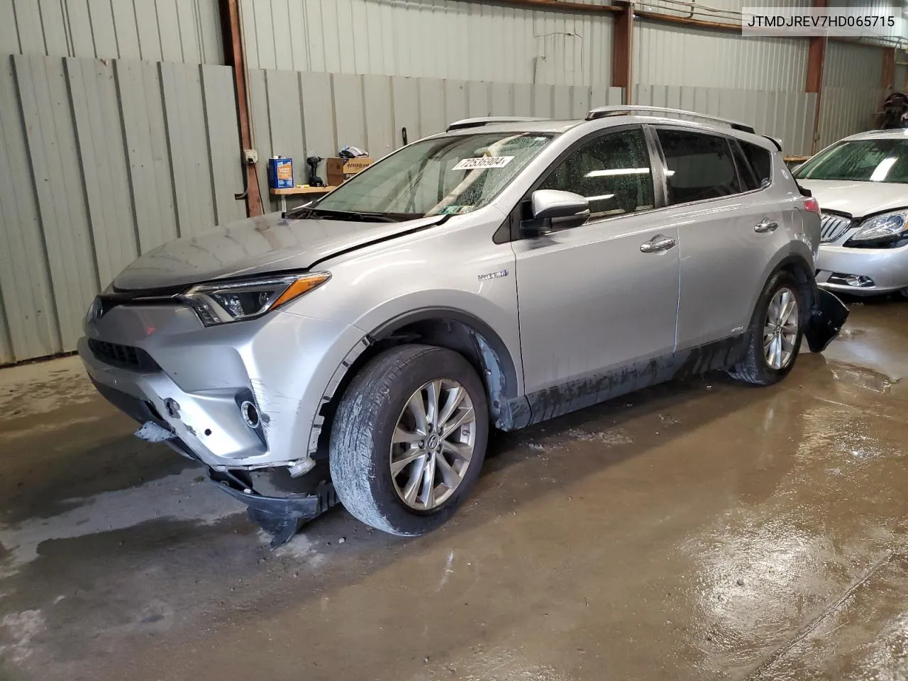 JTMDJREV7HD065715 2017 Toyota Rav4 Hv Limited