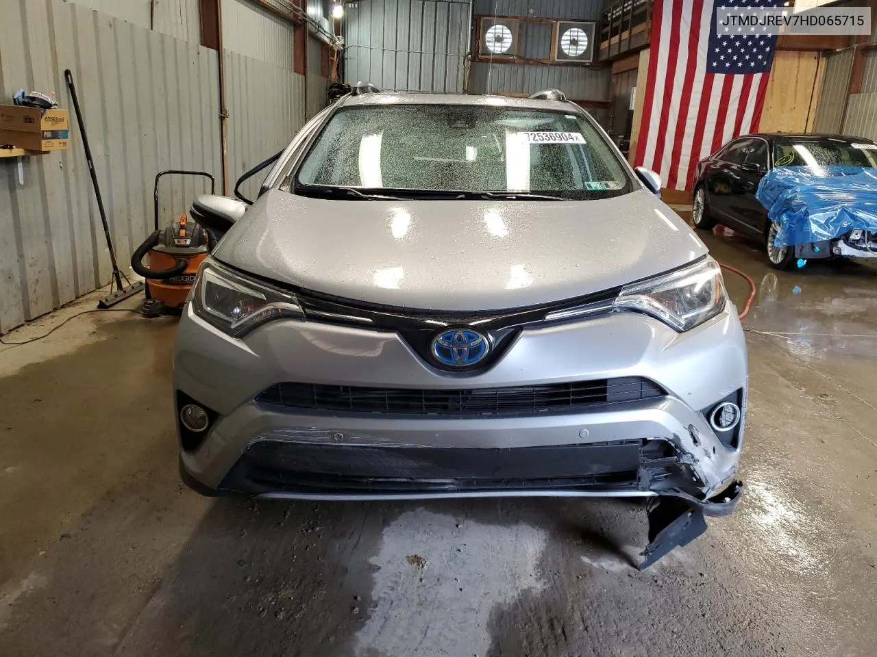 JTMDJREV7HD065715 2017 Toyota Rav4 Hv Limited