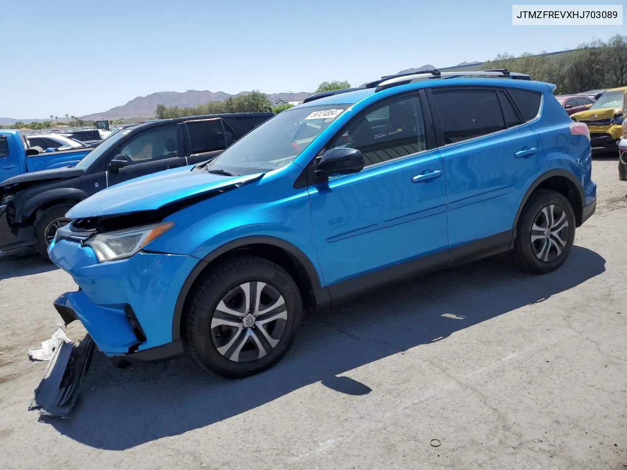 2017 Toyota Rav4 Le VIN: JTMZFREVXHJ703089 Lot: 72782054