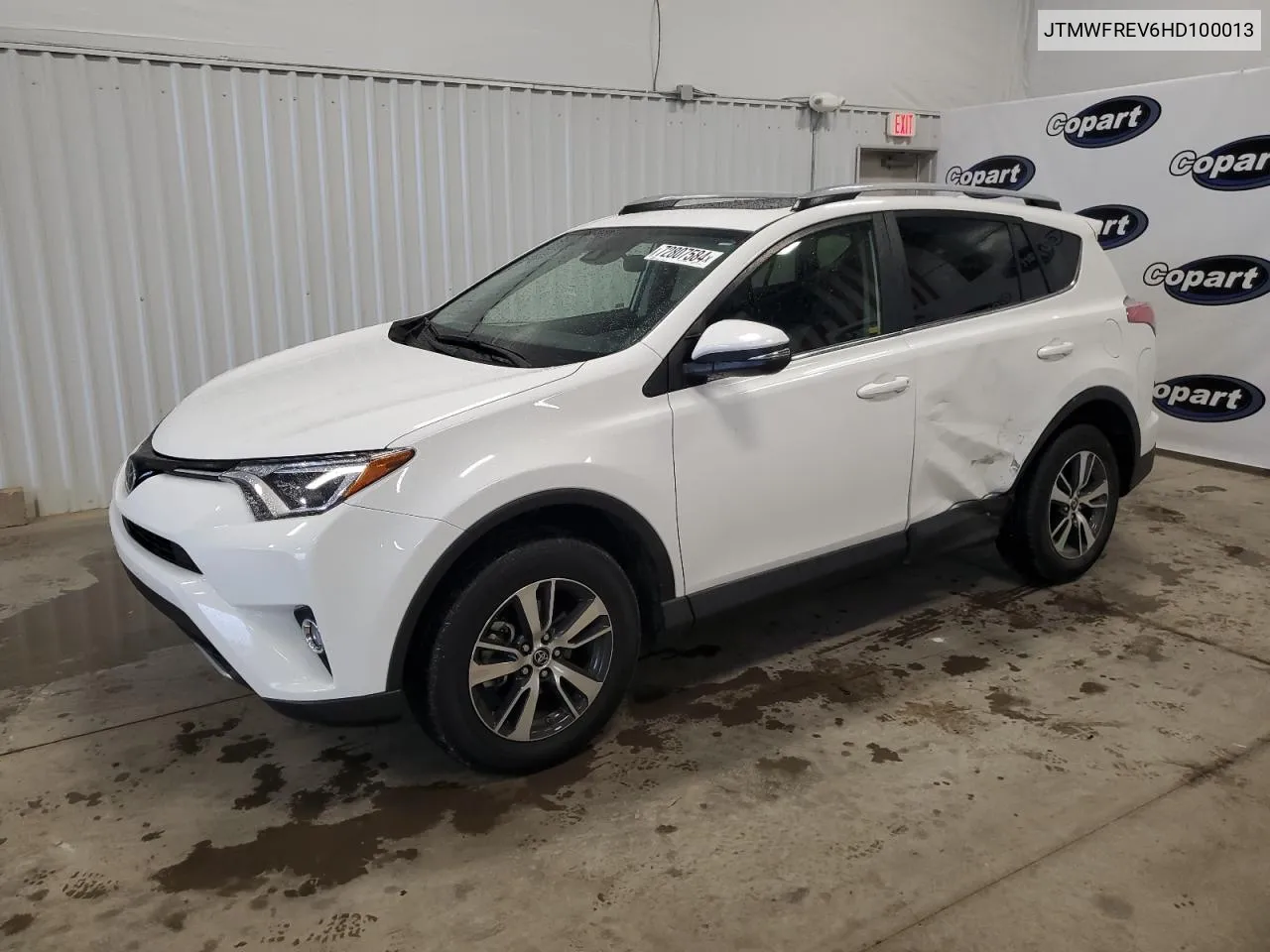 JTMWFREV6HD100013 2017 Toyota Rav4 Xle