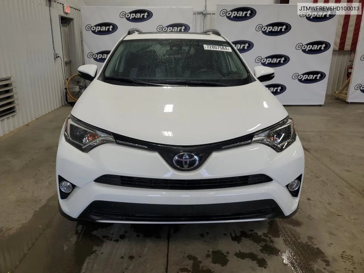 2017 Toyota Rav4 Xle VIN: JTMWFREV6HD100013 Lot: 72807584