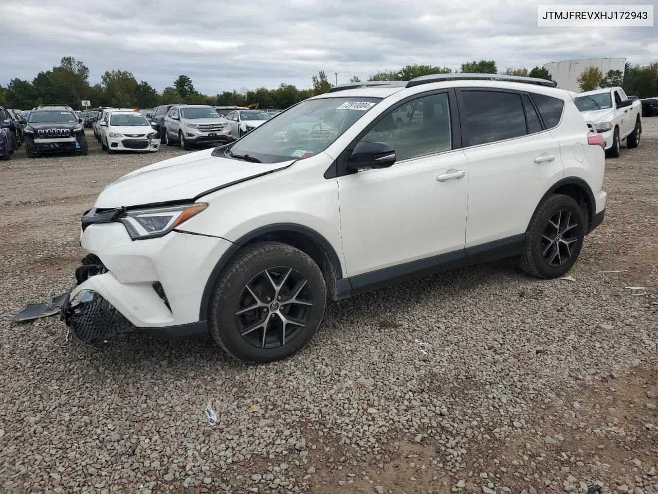 JTMJFREVXHJ172943 2017 Toyota Rav4 Se