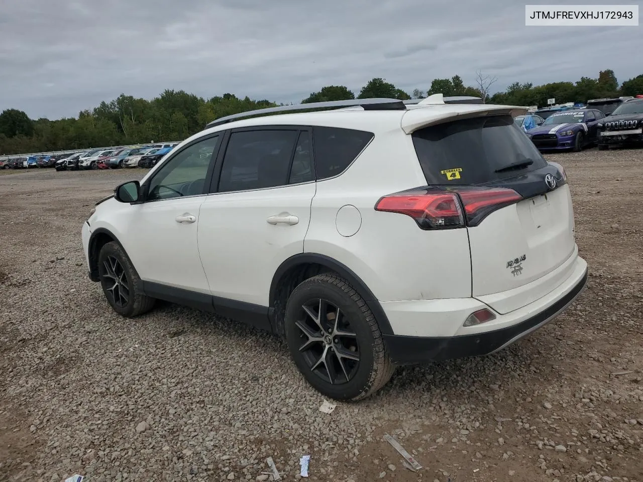 2017 Toyota Rav4 Se VIN: JTMJFREVXHJ172943 Lot: 72910004