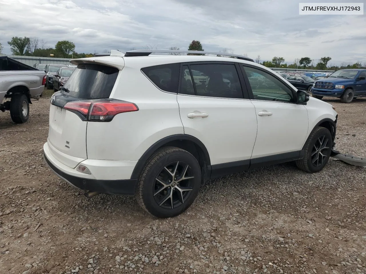 JTMJFREVXHJ172943 2017 Toyota Rav4 Se