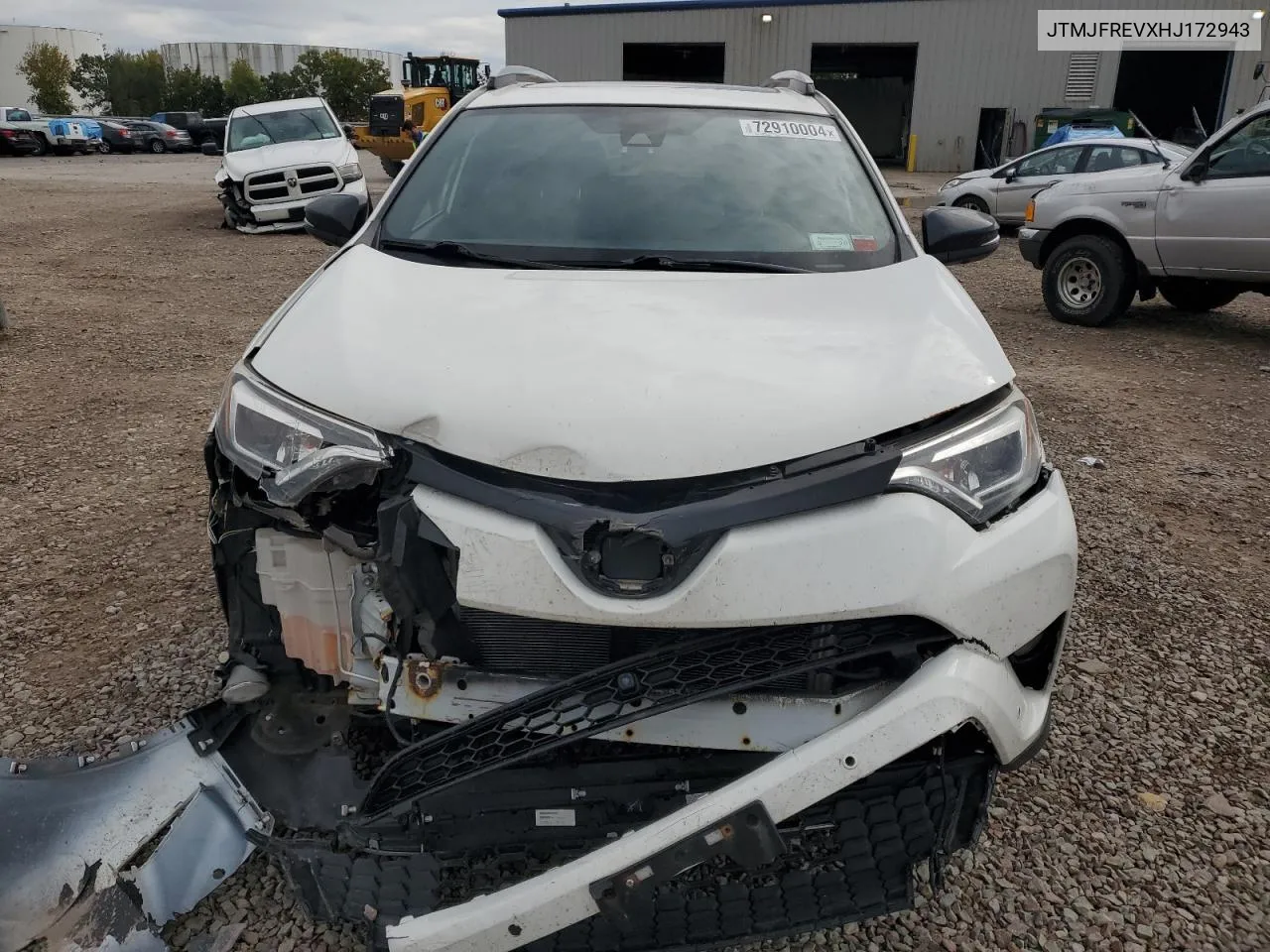 2017 Toyota Rav4 Se VIN: JTMJFREVXHJ172943 Lot: 72910004