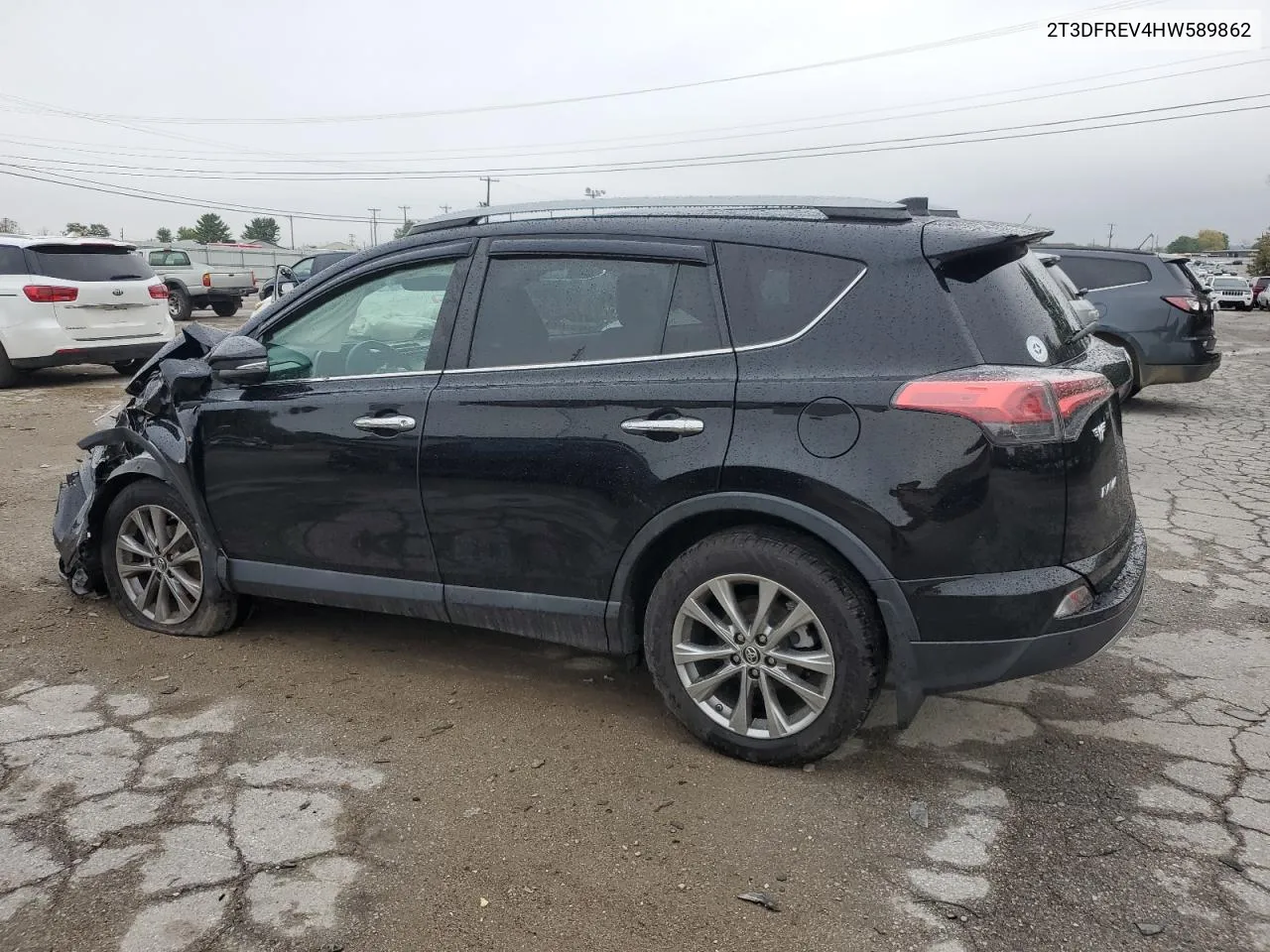 2017 Toyota Rav4 Limited VIN: 2T3DFREV4HW589862 Lot: 72937834