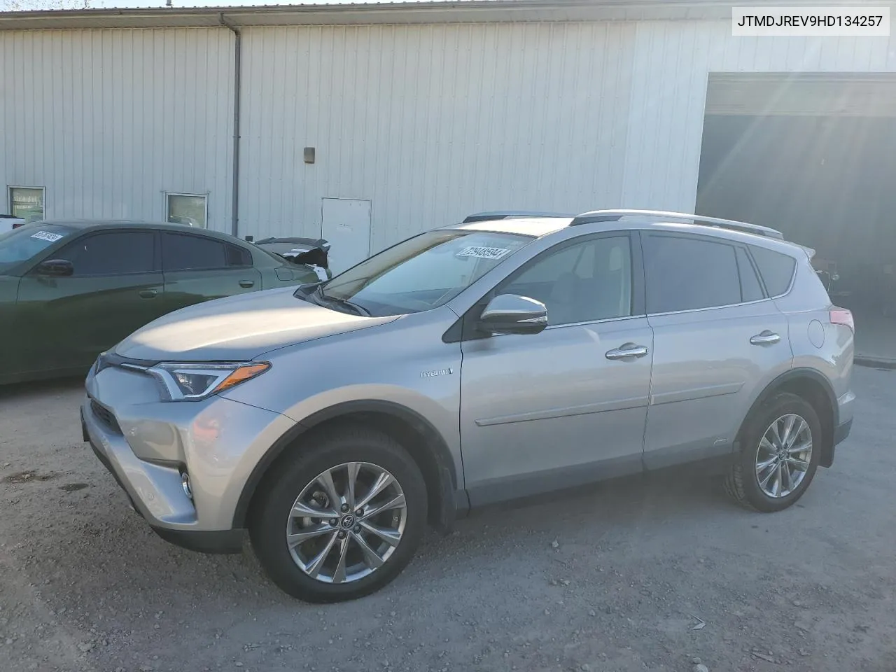 2017 Toyota Rav4 Hv Limited VIN: JTMDJREV9HD134257 Lot: 72948594