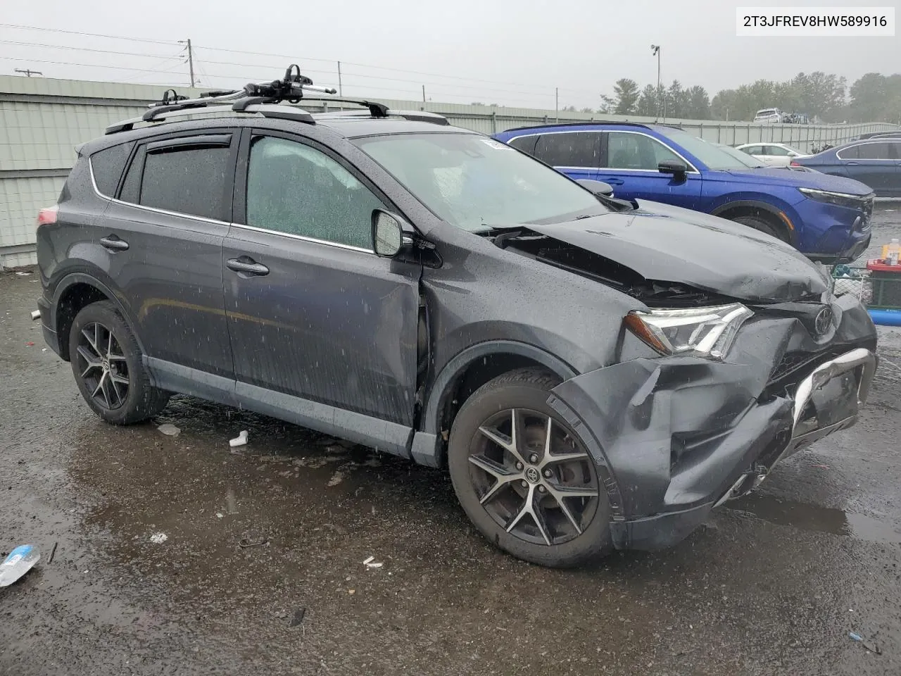 2017 Toyota Rav4 Se VIN: 2T3JFREV8HW589916 Lot: 72962834