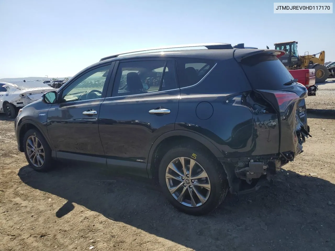 2017 Toyota Rav4 Hv Limited VIN: JTMDJREV0HD117170 Lot: 73034994