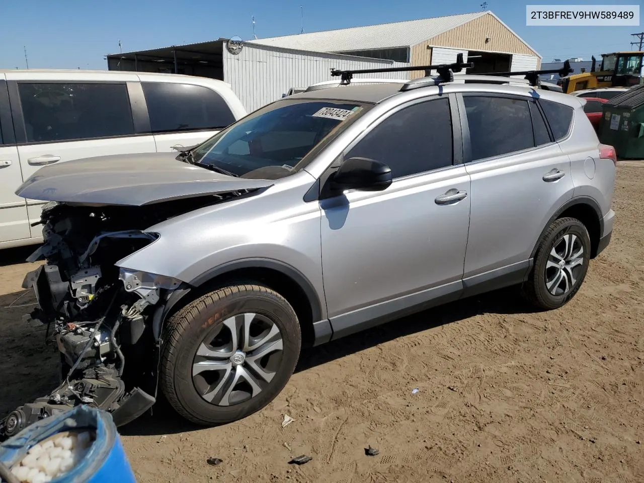 2017 Toyota Rav4 Le VIN: 2T3BFREV9HW589489 Lot: 73043424