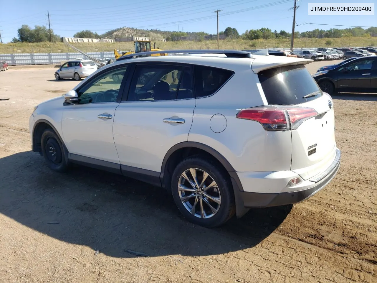 2017 Toyota Rav4 Limited VIN: JTMDFREV0HD209400 Lot: 73183874