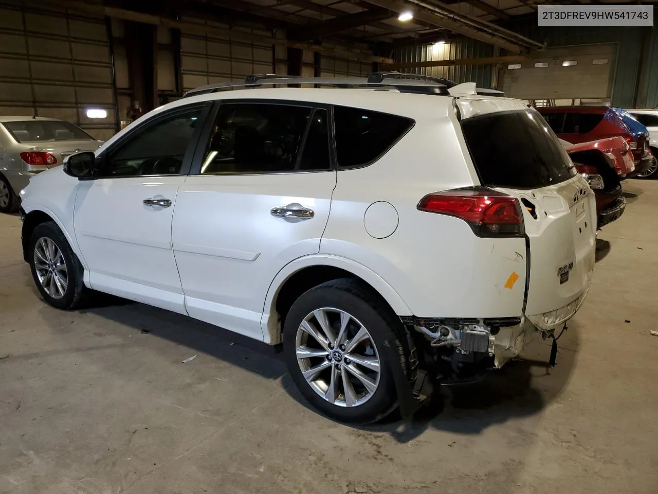 2T3DFREV9HW541743 2017 Toyota Rav4 Limited