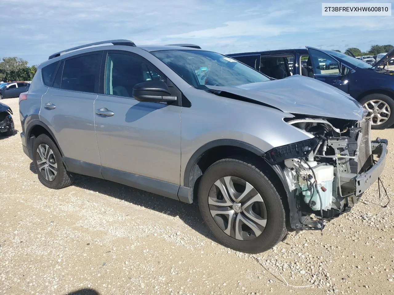 2017 Toyota Rav4 Le VIN: 2T3BFREVXHW600810 Lot: 73493854