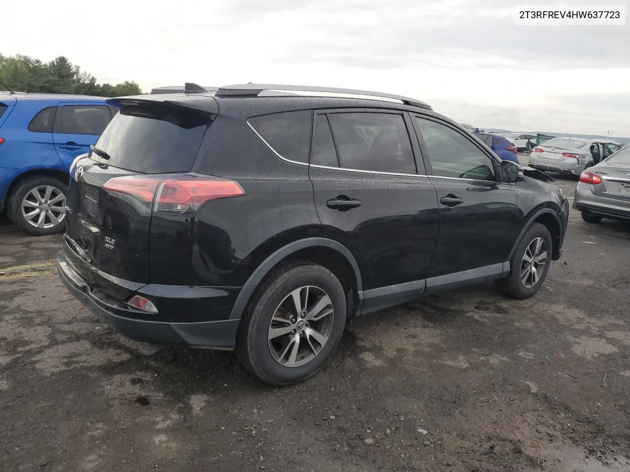 2017 Toyota Rav4 Xle VIN: 2T3RFREV4HW637723 Lot: 73536234