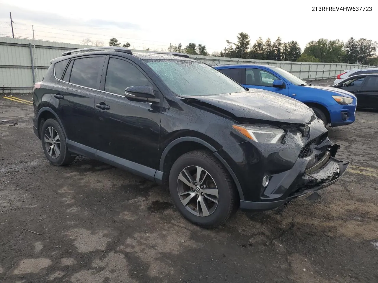 2017 Toyota Rav4 Xle VIN: 2T3RFREV4HW637723 Lot: 73536234