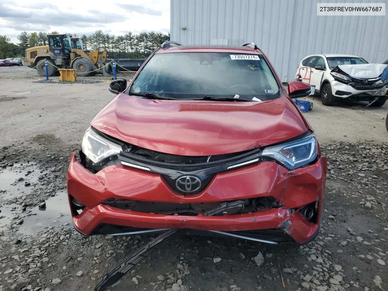 2T3RFREV0HW667687 2017 Toyota Rav4 Xle