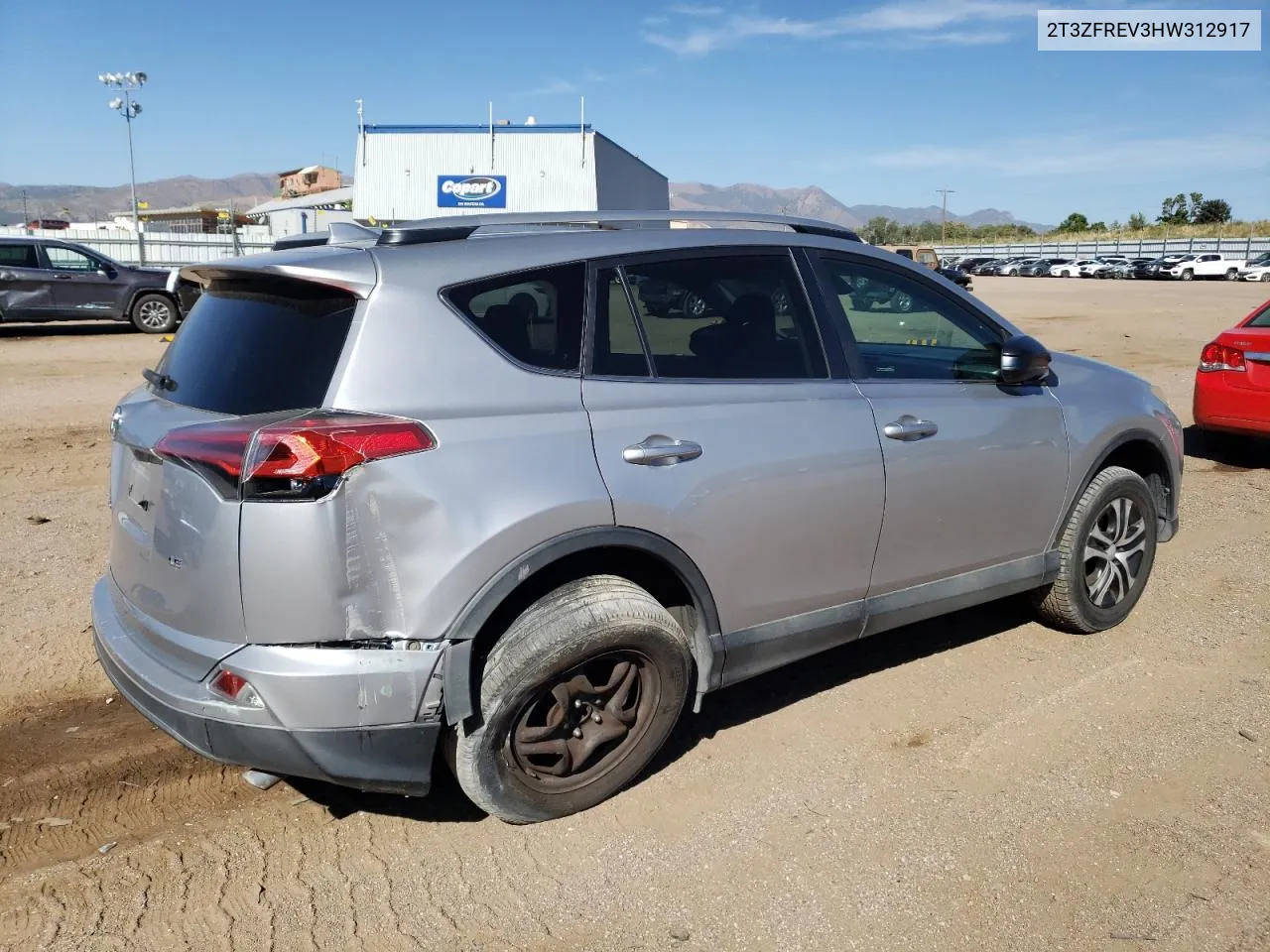 2017 Toyota Rav4 Le VIN: 2T3ZFREV3HW312917 Lot: 73676664