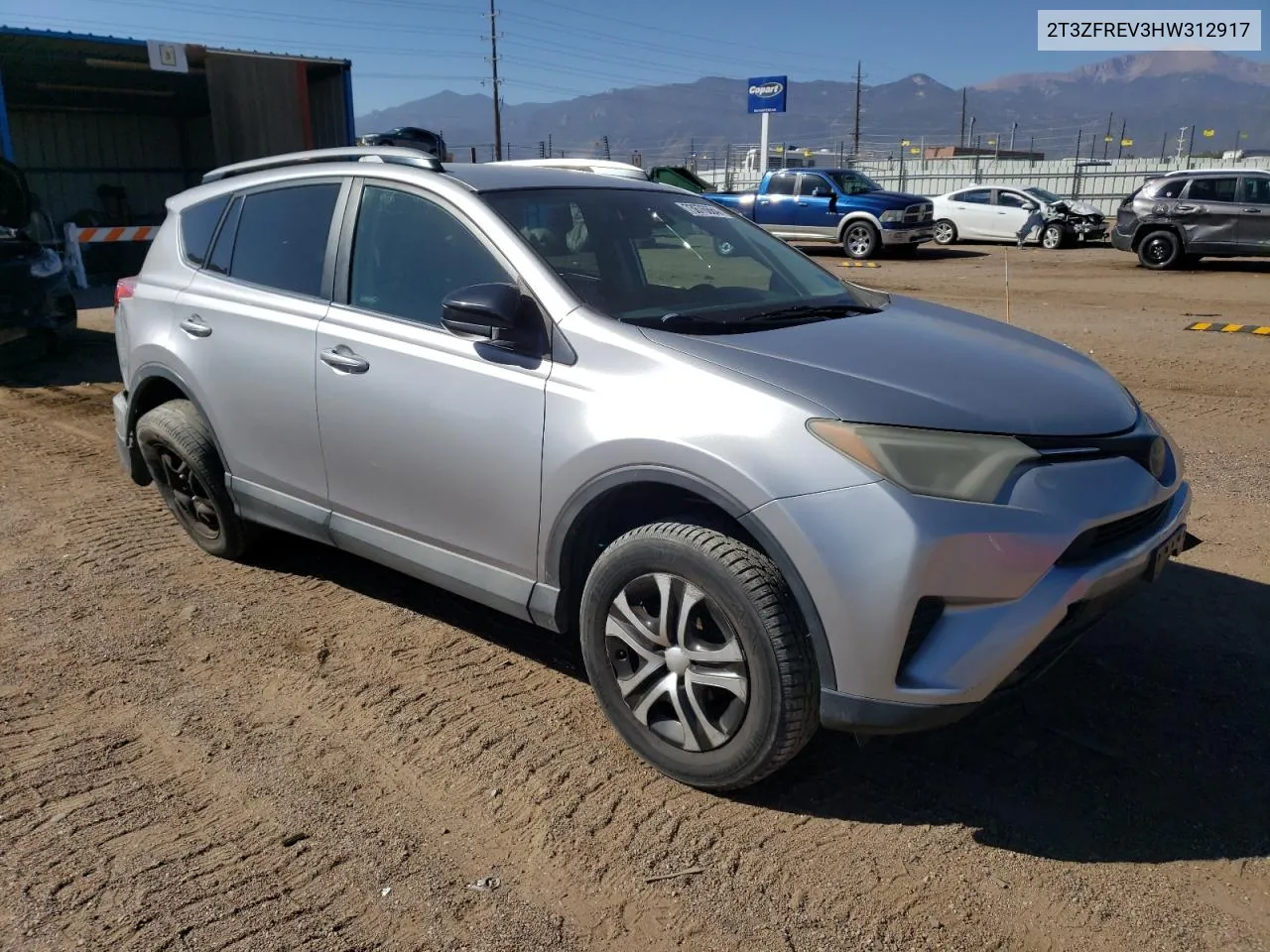 2017 Toyota Rav4 Le VIN: 2T3ZFREV3HW312917 Lot: 73676664