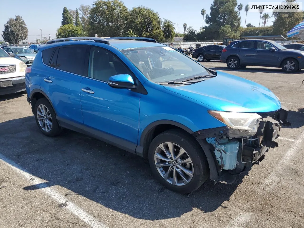 2017 Toyota Rav4 Limited VIN: JTMYFREV6HD094965 Lot: 73727764